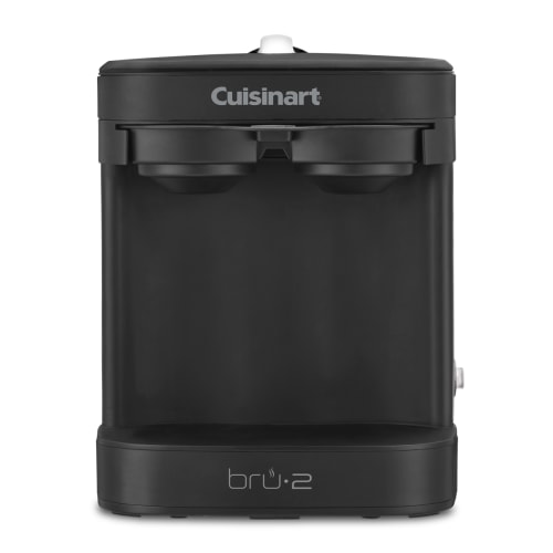 Cafetera Cuisinart® Doble Taza, Café Individual, Negro